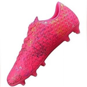 Vizari Zodiac Junior FG  Cleats VZSE93422 RED Size 3.5J PINk Boys & Girls NIB